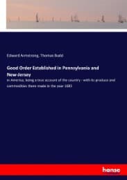 Cover von Good Order Established in Pennsylvania and New-Jersey