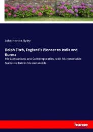 Cover von Ralph Fitch, England's Pioneer to India and Burma
