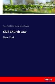 Cover von Civil Church Law
