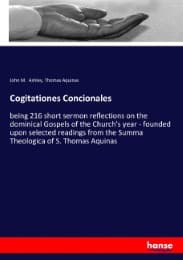 Cover von Cogitationes Concionales