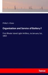 Cover von Organization and Service of Battery F