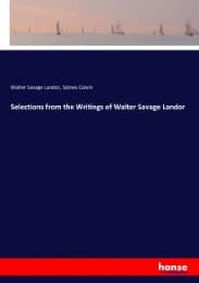 Cover von Selections from the Writings of Walter Savage Landor