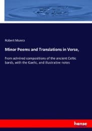 Cover von Minor Poems and Translations in Verse,