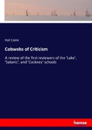 Cover von Cobwebs of Criticism