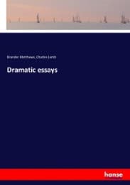 Cover von Dramatic essays