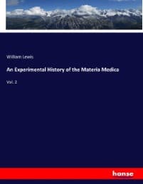 Cover von An Experimental History of the Materia Medica