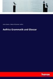 Cover von Aelfrics Grammatik und Glossar