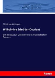 Cover von Wilhelmine Schröder-Devrient