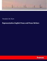 Cover von Representative English Prose and Prose Writers