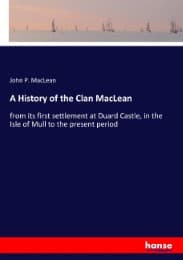 Cover von A History of the Clan MacLean
