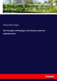 Cover von The Principles of Pleading in Civil Actions under the Judicature Acts