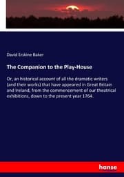 Cover von The Companion to the Play-House