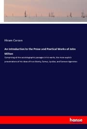 Cover von An Introduction to the Prose and Poetical Works of John Milton