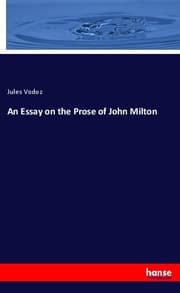 Cover von An Essay on the Prose of John Milton