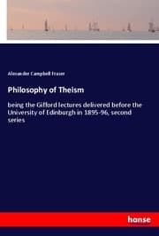 Cover von Philosophy of Theism