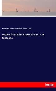 Cover von Letters from John Ruskin to Rev. F. A. Malleson