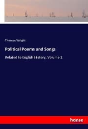 Cover von Political Poems and Songs