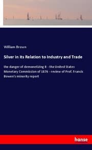 Cover von Silver in its Relation to Industry and Trade