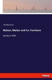 Cover von Nelson, Matter and Co. Furniture