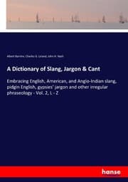 Cover von A Dictionary of Slang, Jargon & Cant