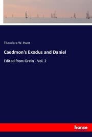 Cover von Caedmon's Exodus and Daniel