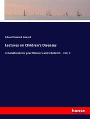 Cover von Lectures on Children's Diseases