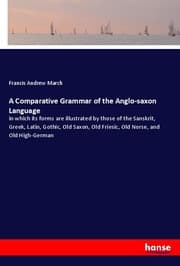 Cover von A Comparative Grammar of the Anglo-saxon Language