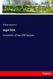 Cover von Legal lore