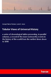 Cover von Tabular Views of Universal History