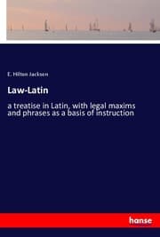 Cover von Law-Latin