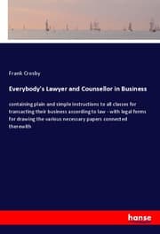 Cover von Everybody's Lawyer and Counsellor in Business