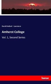 Cover von Amherst College