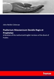 Cover von Psalterium Messianicum Davidis Regis et Prophetae