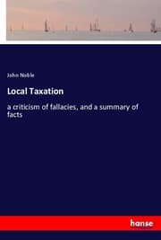 Cover von Local Taxation