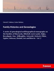 Cover von Family Histories and Genealogies