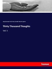 Cover von Thirty Thousand Thoughts