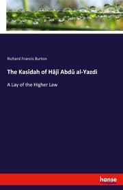 Cover von The Kasîdah of Hâjî Abdû al-Yazdi