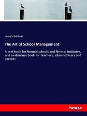 Cover von The Art of School Management