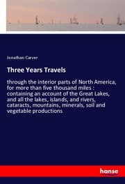 Cover von Three Years Travels