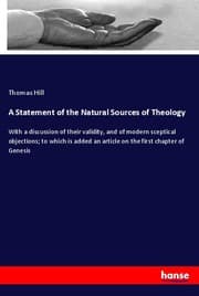 Cover von A Statement of the Natural Sources of Theology