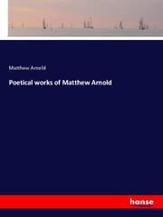 Cover von Poetical works of Matthew Arnold