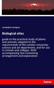 Cover von Biological atlas
