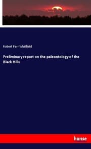 Cover von Preliminary report on the paleontology of the Black Hills