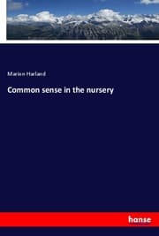 Cover von Common sense in the nursery