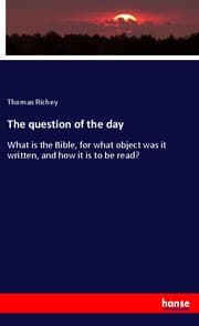 Cover von The question of the day