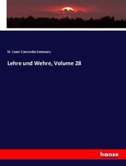 Cover von Lehre und Wehre, Volume 28
