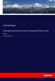 Cover von Vorlesungen über den Bau der nervösen Zentralorgane des Menschen und der Tiere:
