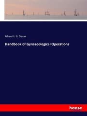 Cover von Handbook of Gynaecological Operations