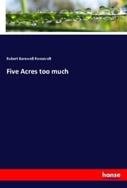 Cover von Five Acres too much