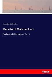 Cover von Memoirs of Madame Junot